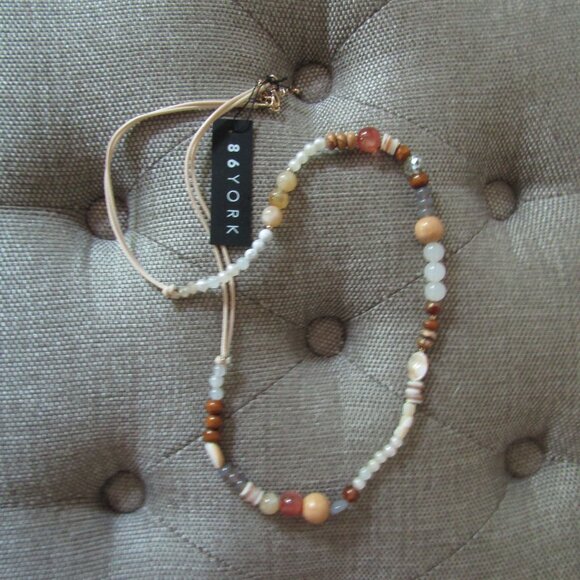 86 York Semi Precious Necklace - Picture 2 of 6